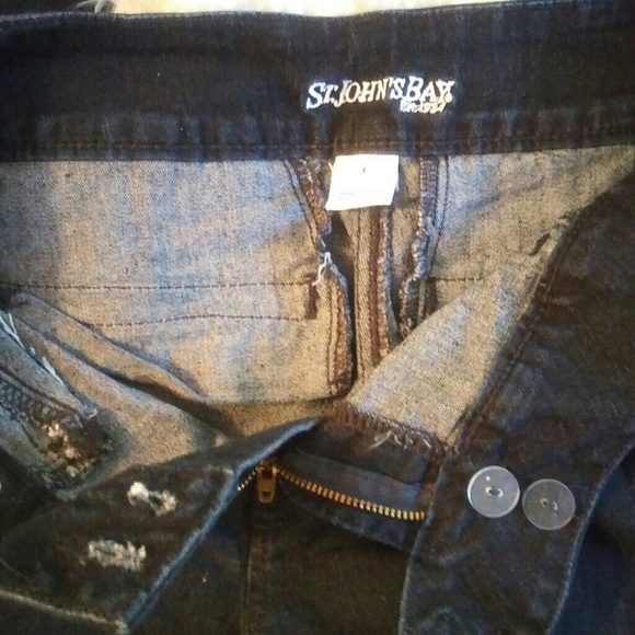 St.John's Bay Wide Leg Jeans - Picture 4 of 6